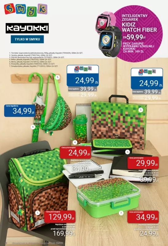 #BACK TO SCHOOL - gazetka promocyjna Katalog Smyk - Powrót do szkoły od czwartku 21.08 do środy 03.09 - strona 10