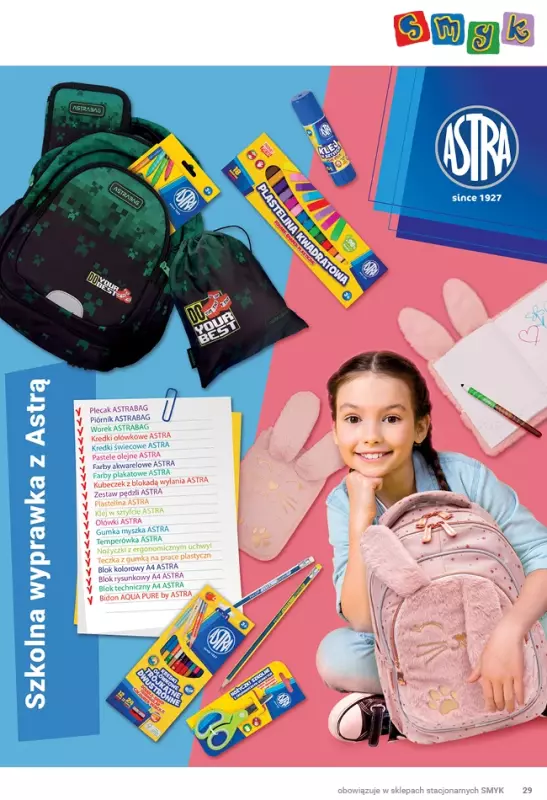 #BACK TO SCHOOL - gazetka promocyjna Katalog Smyk - Powrót do szkoły od czwartku 21.08 do środy 03.09 - strona 29