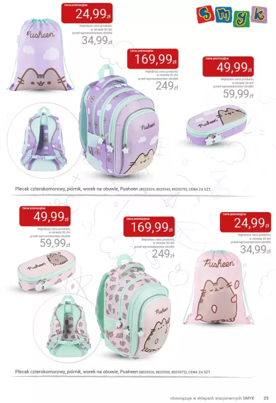 #BACK TO SCHOOL - gazetka promocyjna Katalog Smyk - Powrót do szkoły od czwartku 21.08 do środy 03.09 - strona 25