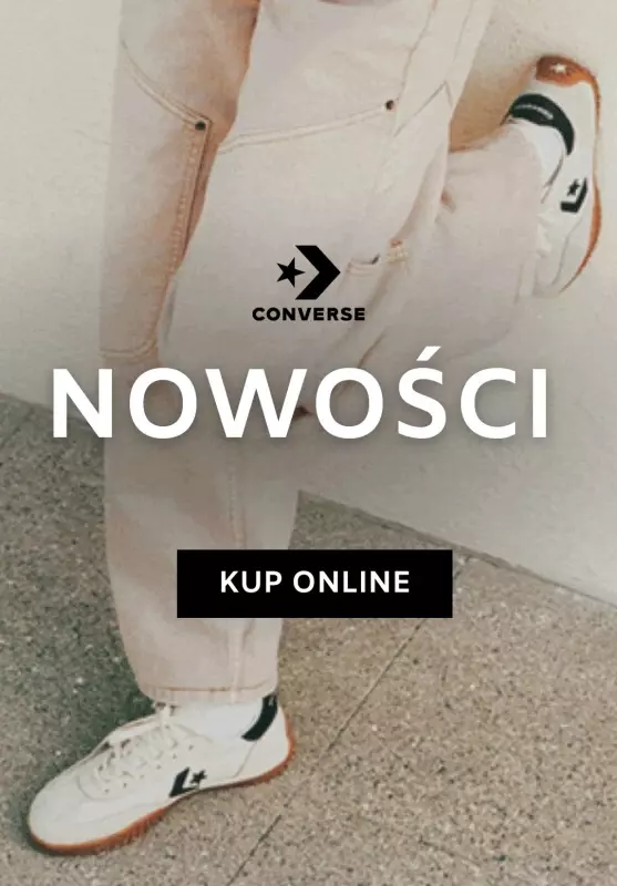 Converse - gazetka promocyjna Trampki damskie na jesień od środy 11.09 