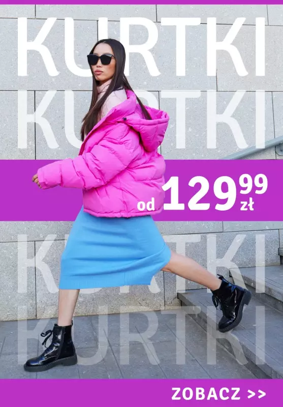 #Moda na jesień - gazetka promocyjna Kurtki damskie od 129,99 zł od piątku 20.09 do czwartku 26.09