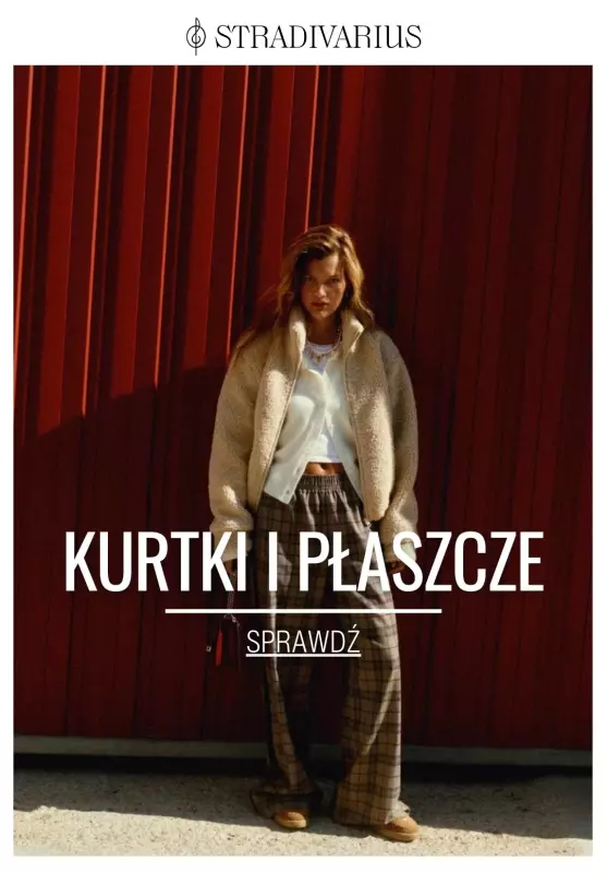 #Moda na jesień - gazetka promocyjna Stradivarius | Kurtki i płaszcze dla niej od czwartku 03.10 do niedzieli 13.10