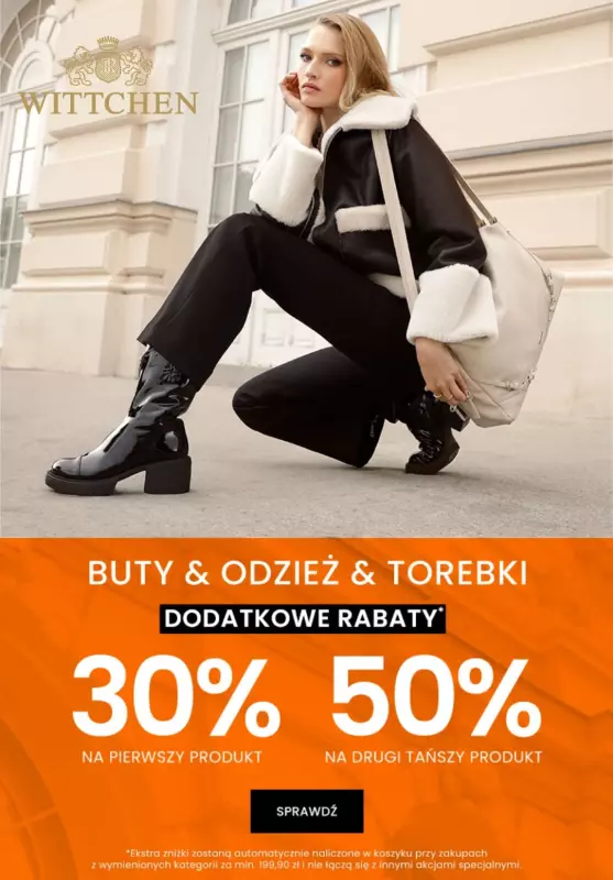 #Moda na jesień - gazetka promocyjna Wittchen | Dodatkowe rabaty do -50% od piątku 04.10 