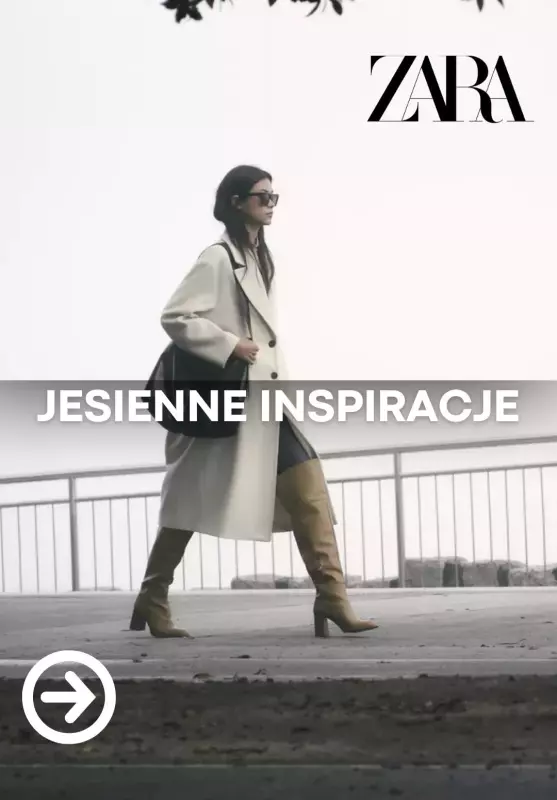 #Moda na jesień - gazetka promocyjna Zara | Jesienne inspiracje od poniedziałku 07.10 