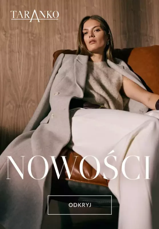 #Moda na jesień - gazetka promocyjna Taranko | Nowości na jesień od piątku 12.09 