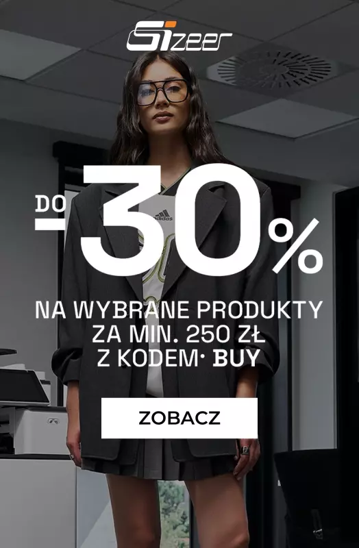 #Moda na jesień - gazetka promocyjna Sizeer | Do -30% na wybrane produkty przy min. 250 zł  
