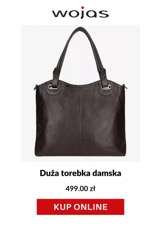 #Moda na jesień - gazetka promocyjna Wojas | -100 zł na zakupy od 500 zł od wtorku 07.10 do wtorku 14.10 - strona 4
