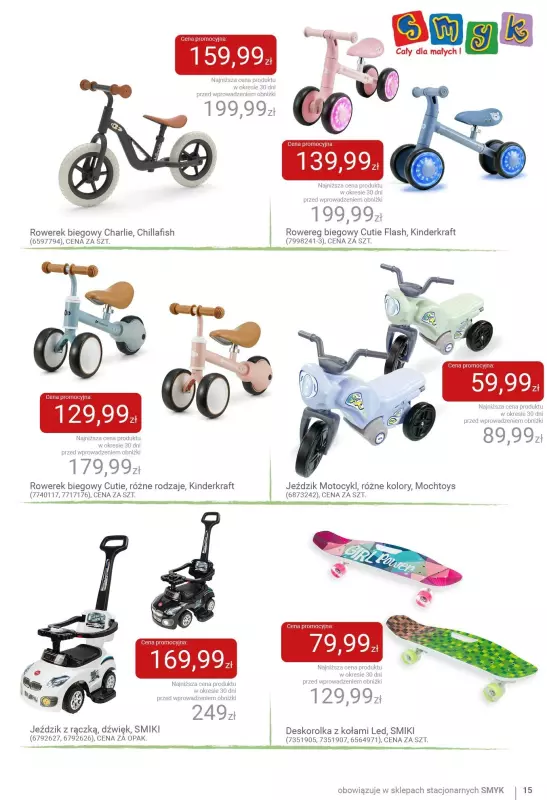 #Moda na lato - gazetka promocyjna Smyk | Do -70% witajcie wakacje od wtorku 24.06 do niedzieli 29.06 - strona 15