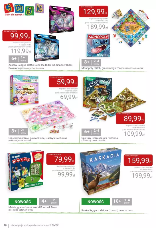 #Moda na lato - gazetka promocyjna Smyk | Do -70% witajcie wakacje od wtorku 24.06 do niedzieli 29.06 - strona 28