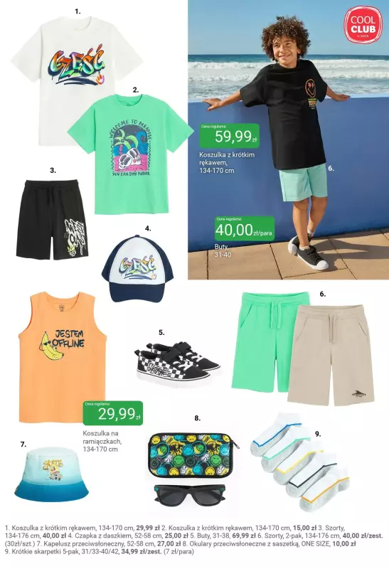 #Moda na lato - gazetka promocyjna Smyk | Katalog: Witajcie wakacje od wtorku 24.06 do niedzieli 29.06 - strona 57