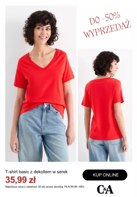 #Moda na lato - gazetka promocyjna C&A | Do -50% na odzież damską od wtorku 24.06  - strona 10
