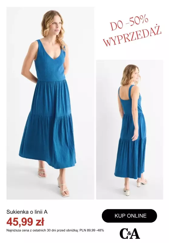 #Moda na lato - gazetka promocyjna C&A | Do -50% na odzież damską od wtorku 24.06  - strona 5