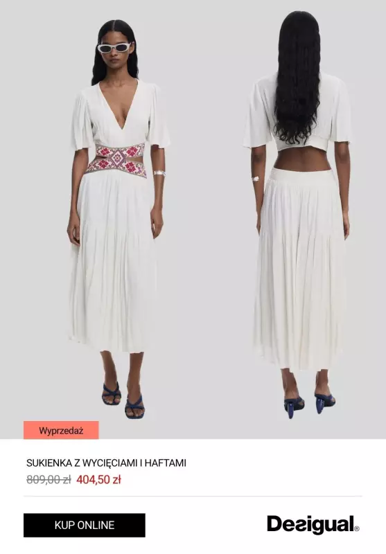 #Moda na lato - gazetka promocyjna Desigual | Do -50% druga tura wyprzedaży od wtorku 24.06  - strona 9