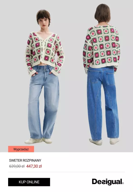 #Moda na lato - gazetka promocyjna Desigual | Do -50% druga tura wyprzedaży od wtorku 24.06  - strona 7