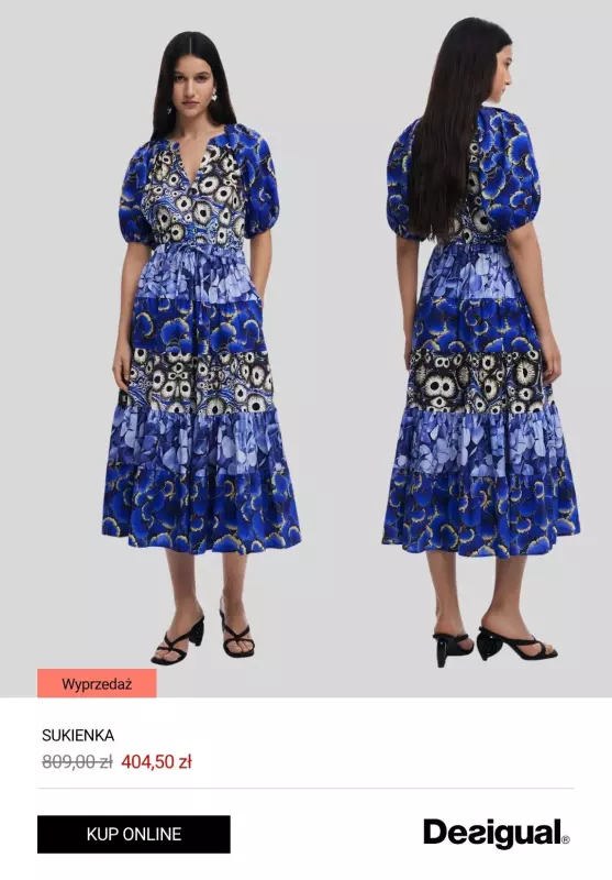 #Moda na lato - gazetka promocyjna Desigual | Do -50% druga tura wyprzedaży od wtorku 24.06  - strona 4
