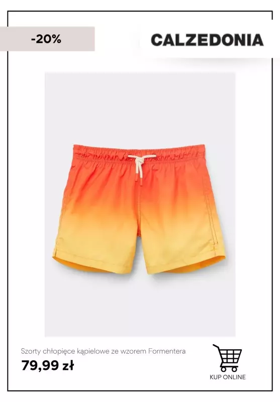 #Moda na lato - gazetka promocyjna Calzedonia | -20% na kąpielówki męskie i stroje dziecięce   - strona 3