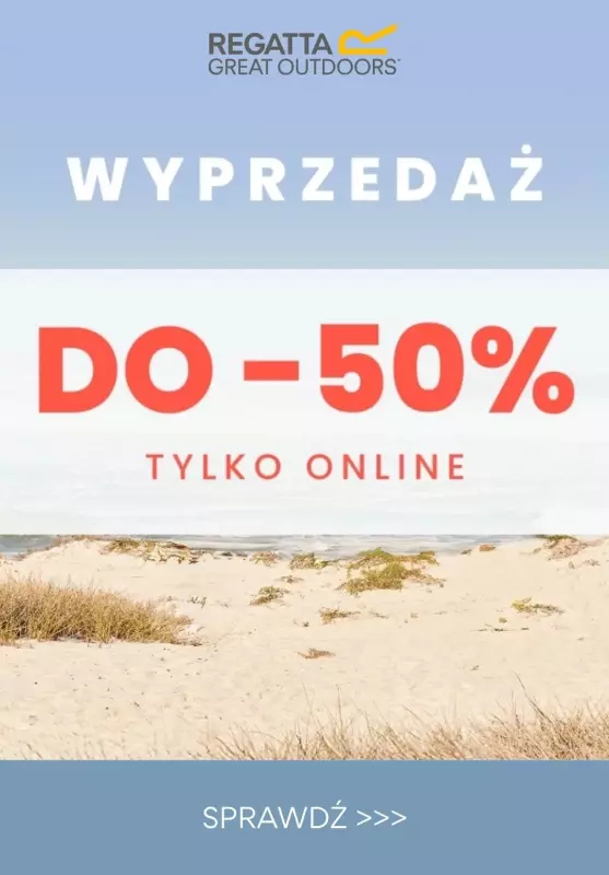 #Moda na lato - gazetka promocyjna Regatta | Do -50% - TYLKO ONLINE od piątku 27.06 