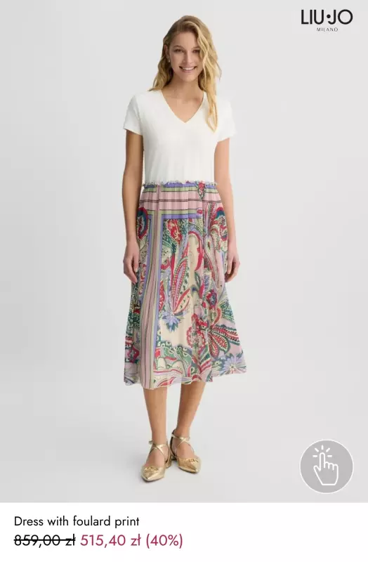 #Moda na lato - gazetka promocyjna Liu Jo | SALE - Sukienki do -40% od wtorku 01.07 do poniedziałku 07.07 - strona 7