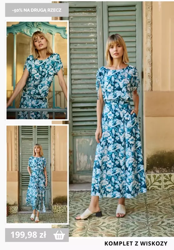 #Moda na lato - gazetka promocyjna Moodo | Nowa kolekcja -50% na drugą sztukę od wtorku 01.07 do niedzieli 06.07 - strona 2