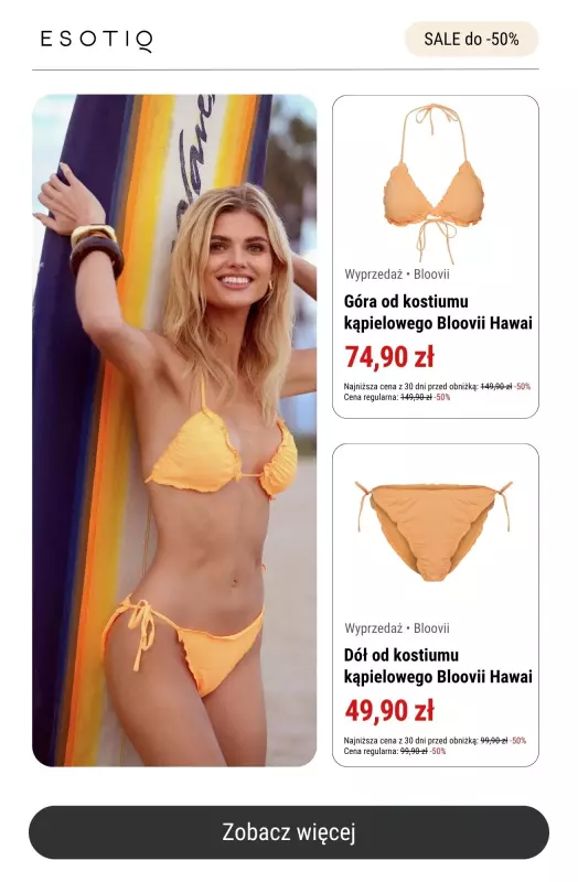 #Moda na lato - gazetka promocyjna ESOTIQ | SALE do -50% : SWIMWEAR od środy 02.07  - strona 2