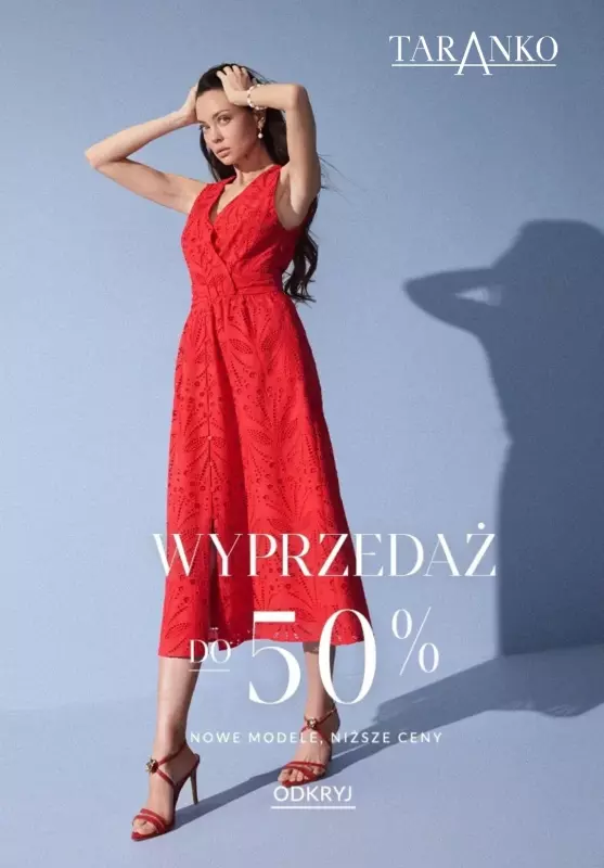 #Moda na lato - gazetka promocyjna Taranko | Do -50% WYPRZEDAŻ od środy 02.07 do środy 09.07
