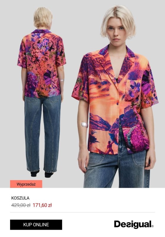 #Moda na lato - gazetka promocyjna Desigual | Do -60% na wszystko od środy 02.07  - strona 5