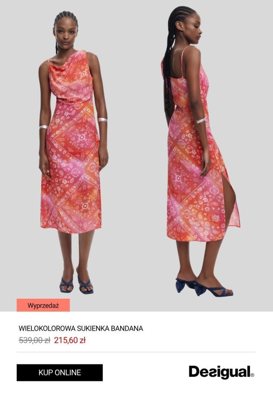 #Moda na lato - gazetka promocyjna Desigual | Do -60% na wszystko od środy 02.07  - strona 7