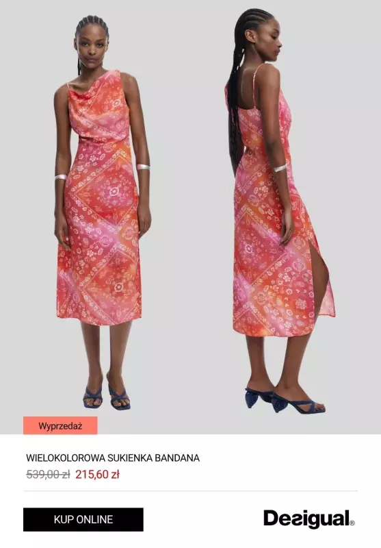 #Moda na lato - gazetka promocyjna Desigual | Do -60% na wszystko od środy 02.07  - strona 7