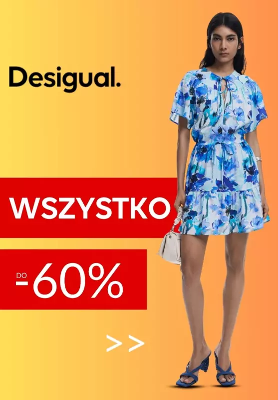 #Moda na lato - gazetka promocyjna Desigual | Do -60% na wszystko od środy 02.07 