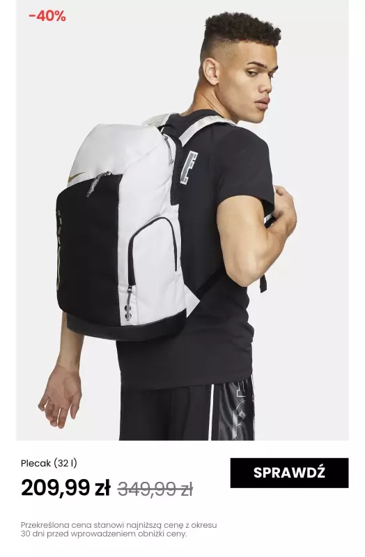 #Moda na lato - gazetka promocyjna NIKE | Akcesoria do -40% od środy 09.07  - strona 4