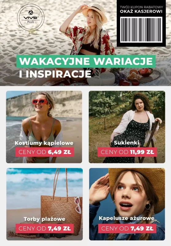 #Moda na lato - gazetka promocyjna Vive Profit I Gazetka   - strona 2