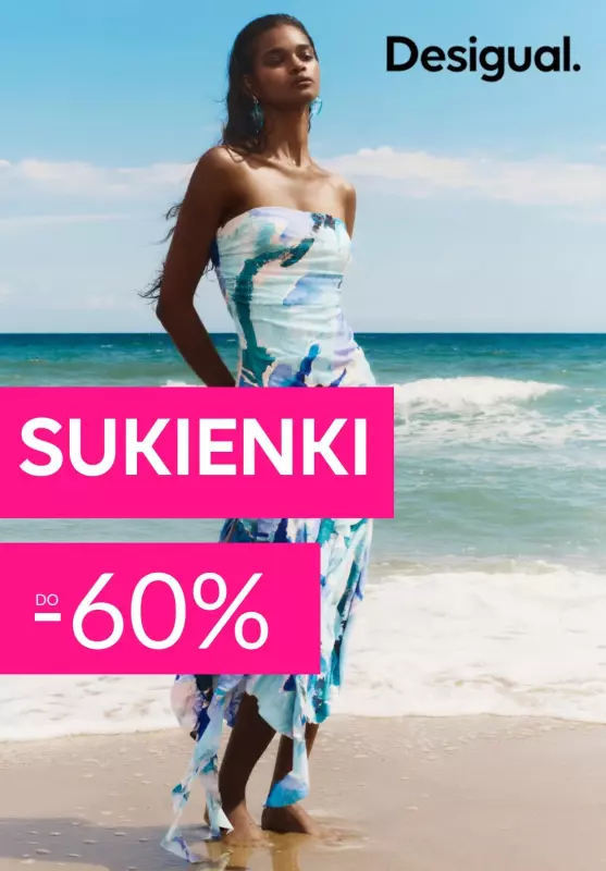 #Moda na lato - gazetka promocyjna Desigual | Do -60% na sukienki od czwartku 10.07 