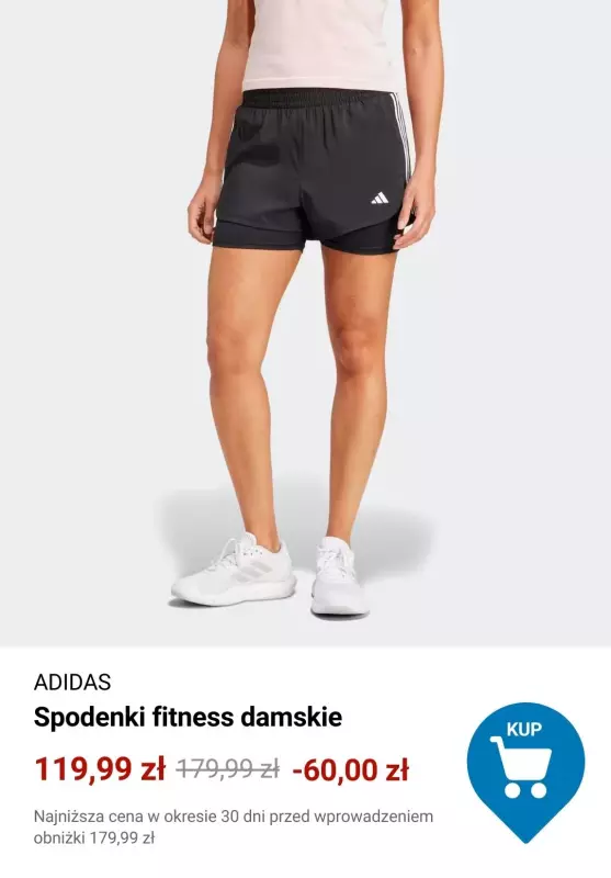 #Moda na lato - gazetka promocyjna Decathlon | Wyprzedaż marki Adidas od poniedziałku 14.07  - strona 5