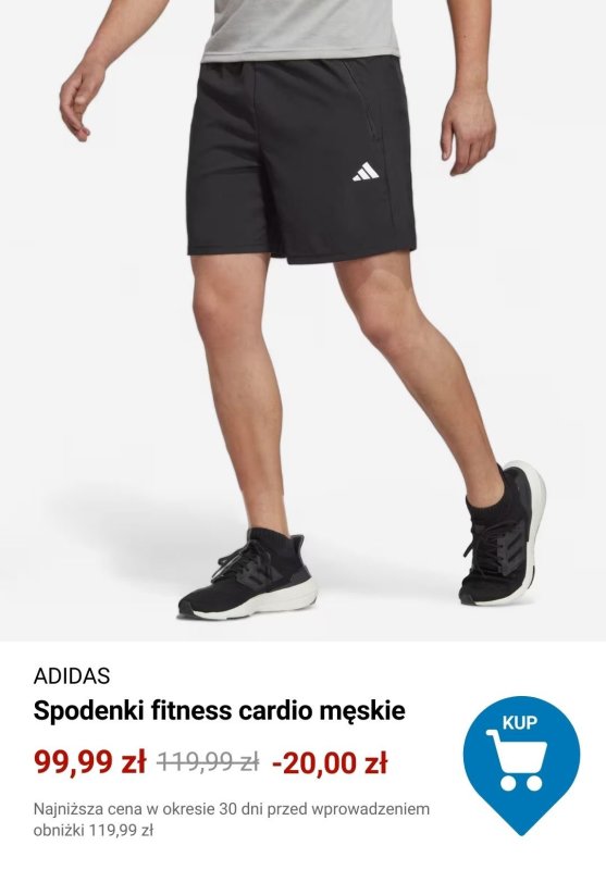 #Moda na lato - gazetka promocyjna Decathlon | Wyprzedaż marki Adidas od poniedziałku 14.07  - strona 4