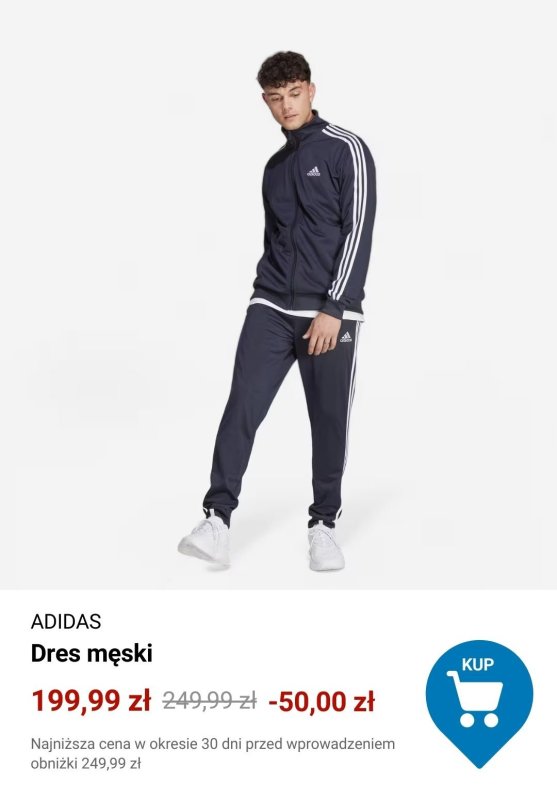 #Moda na lato - gazetka promocyjna Decathlon | Wyprzedaż marki Adidas od poniedziałku 14.07  - strona 10