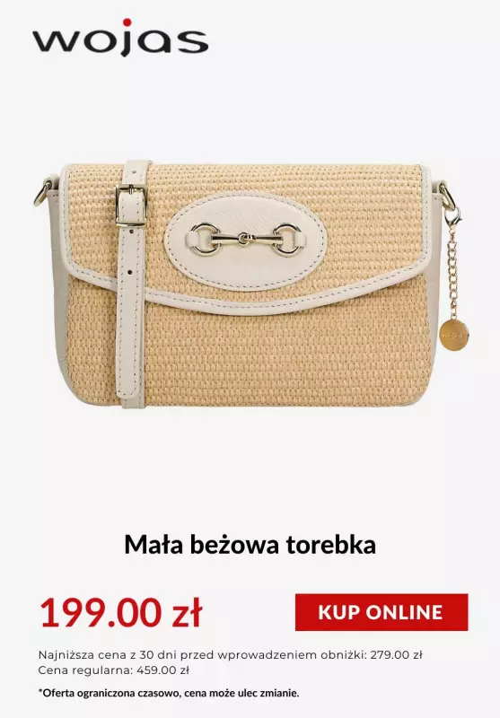 #Moda na lato - gazetka promocyjna Wojas | Do -50% na torebki od poniedziałku 14.07  - strona 2