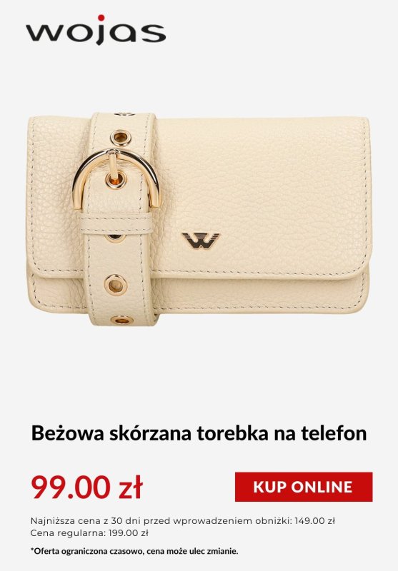#Moda na lato - gazetka promocyjna Wojas | Do -50% na torebki od poniedziałku 14.07  - strona 6
