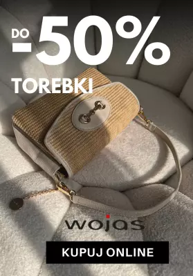 #Moda na lato - gazetka promocyjna Wojas | Do -50% na torebki od poniedziałku 14.07 