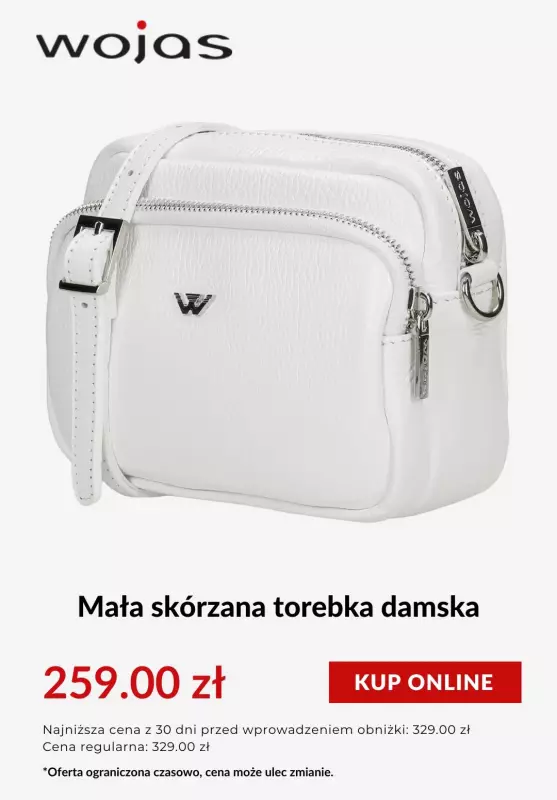 #Moda na lato - gazetka promocyjna Wojas | Do -50% na torebki od poniedziałku 14.07  - strona 4
