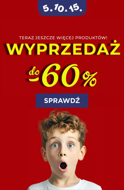 #Moda na lato - gazetka promocyjna 5.10.15 | Wyprzedaż do -60% od czwartku 17.07 do środy 23.07