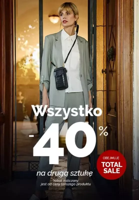 #Moda na lato - gazetka promocyjna Moodo | -40% na drugi produkt od środy 23.07 do środy 30.07