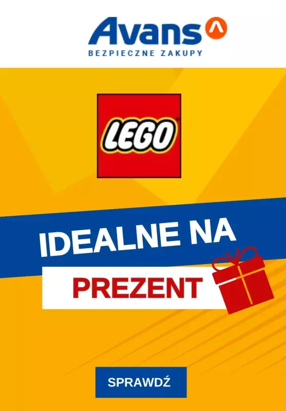 Avans - gazetka promocyjna Idealne na prezent - klocki LEGO od środy 15.11 do środy 22.11
