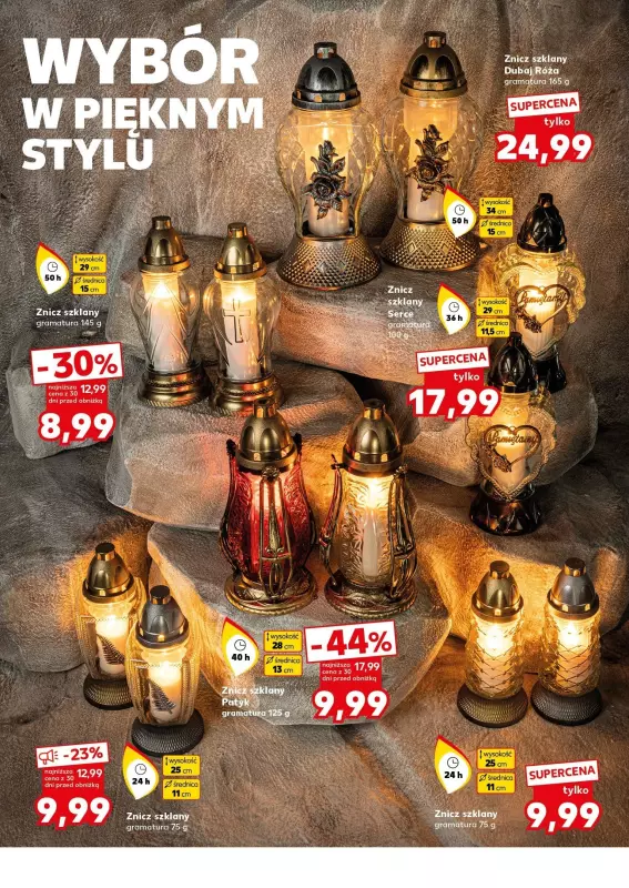 #ZNICZE - gazetka promocyjna Kaufland | Znicze od środy 23.10 do środy 23.10 - strona 2