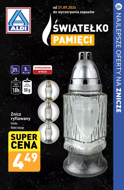 #ZNICZE - gazetka promocyjna Najlepsze oferty na ZNICZE od piątku 25.10 do czwartku 31.10 - strona 3