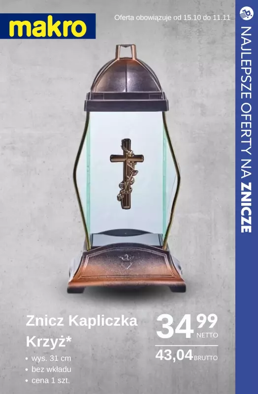 #ZNICZE - gazetka promocyjna Najlepsze oferty na ZNICZE od piątku 25.10 do czwartku 31.10 - strona 2