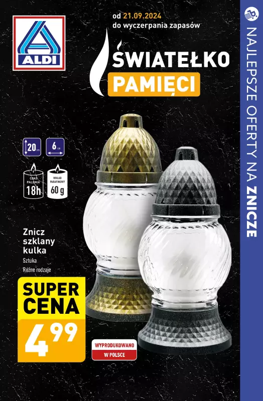 #ZNICZE - gazetka promocyjna Najlepsze oferty na ZNICZE od piątku 25.10 do czwartku 31.10 - strona 5