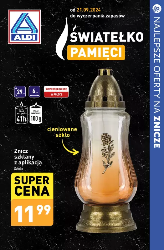 #ZNICZE - gazetka promocyjna Najlepsze oferty na ZNICZE od piątku 25.10 do czwartku 31.10 - strona 13