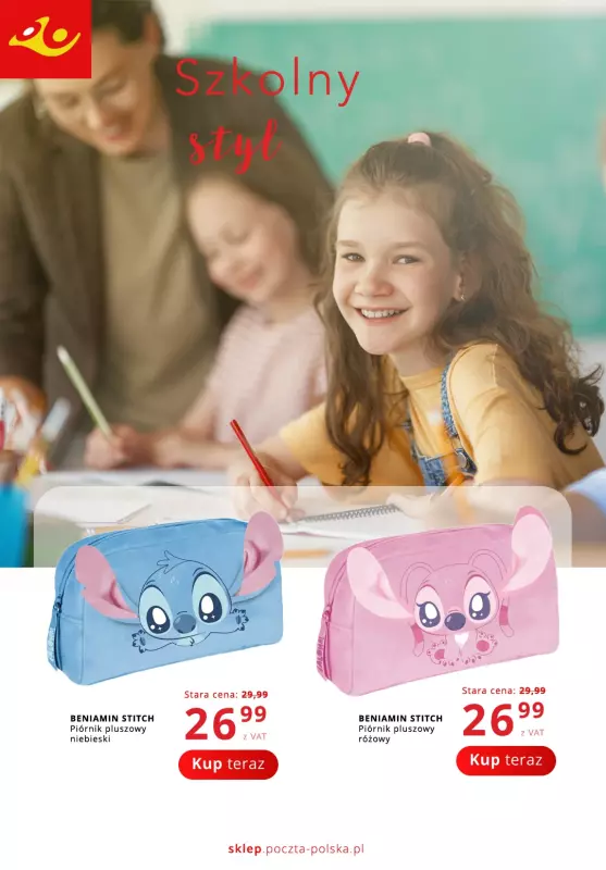 Poczta Polska - gazetka promocyjna Gazetka Back to school od poniedziałku 11.08 do niedzieli 24.08 - strona 7