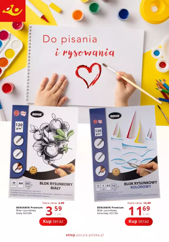 Poczta Polska - gazetka promocyjna Gazetka Back to school od poniedziałku 11.08 do niedzieli 24.08 - strona 10