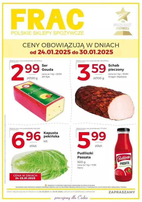 Frac - gazetka promocyjna Gazetka od piątku 24.01 do czwartku 30.01